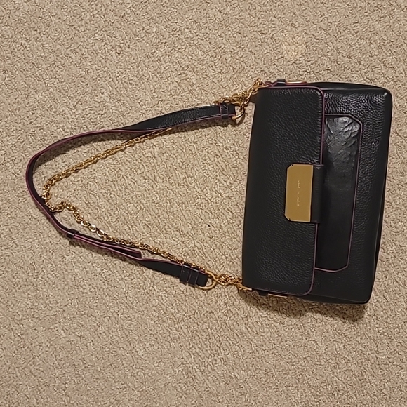 Stuart Weitzman navy handbag - Picture 4 of 5